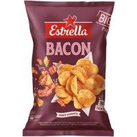 Bulvių traškučiai ESTRELLA, šoninės sk., 130 g